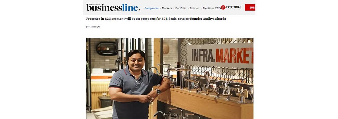 Infra.Market to open 100 franchise stores by March 2024 – Aaditya Sharda, Co-founder