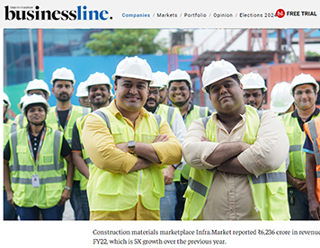 Infra.Market posts 5-fold revenue growth in FY22