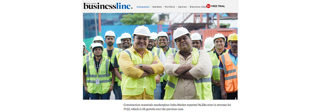 Infra.Market posts 5-fold revenue growth in FY22