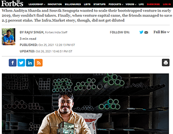 Analysts, Ugly Duckling & Mr India: A peek into the rise and rise of Infra.Market 