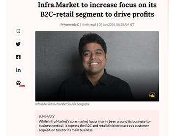 Infra.Market to increase focus on its B2C-retail segment to drive profits