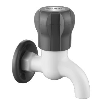 BIB COCK WITH FLANGE