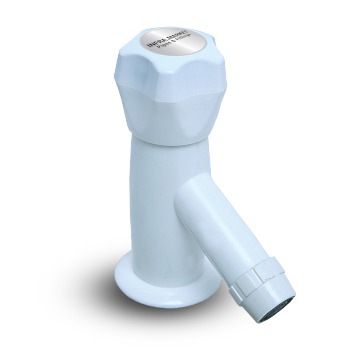 HEAVY PILLAR COCK WITH FLANGE