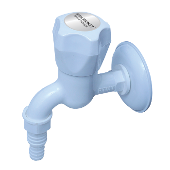 NOZZLE BIB COCK WITH FLANGE